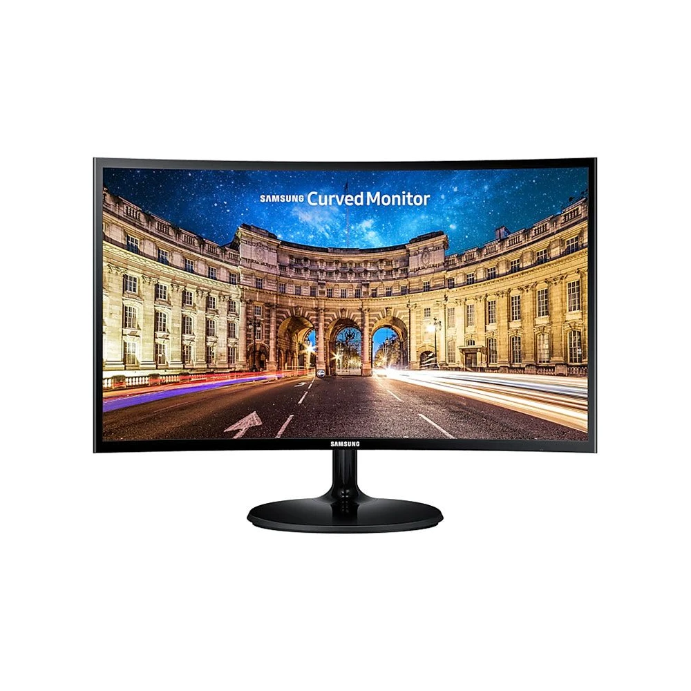 écran pc Samsung 24 curved full HD Gaming - monitors LC24F390 Samsung  Tunisie Couleur Noir