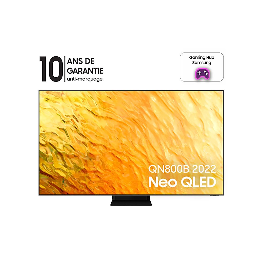 Samsung 75 NEO QLED 8K Smart TV - QN800B - Samsung Tunisie Couleur Noir