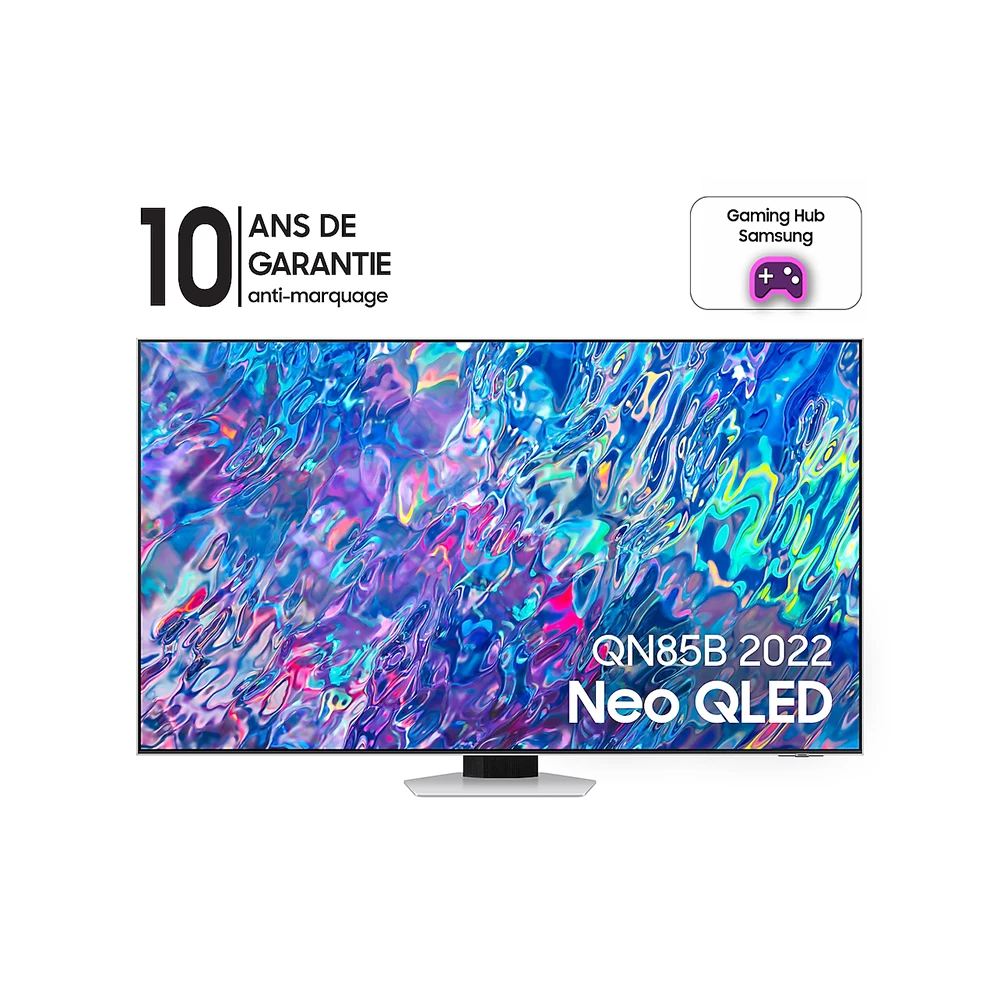 TV Samsung NEO QLED 55 4K UHD Smart Q85A - Prix Tunisie Couleur Silver